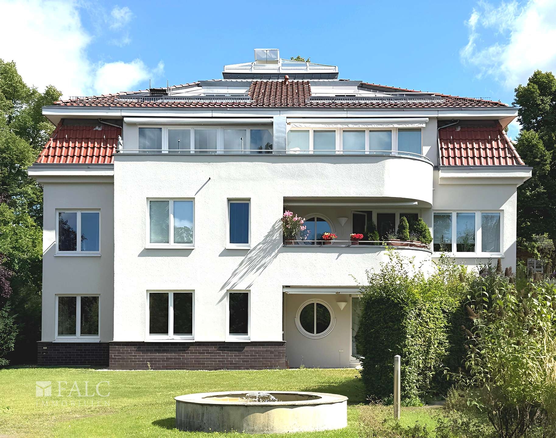 Rückansicht Haus